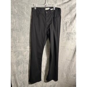 GAP Mens Black Boot Fit Stretch‎ Pants Size 35 x 32